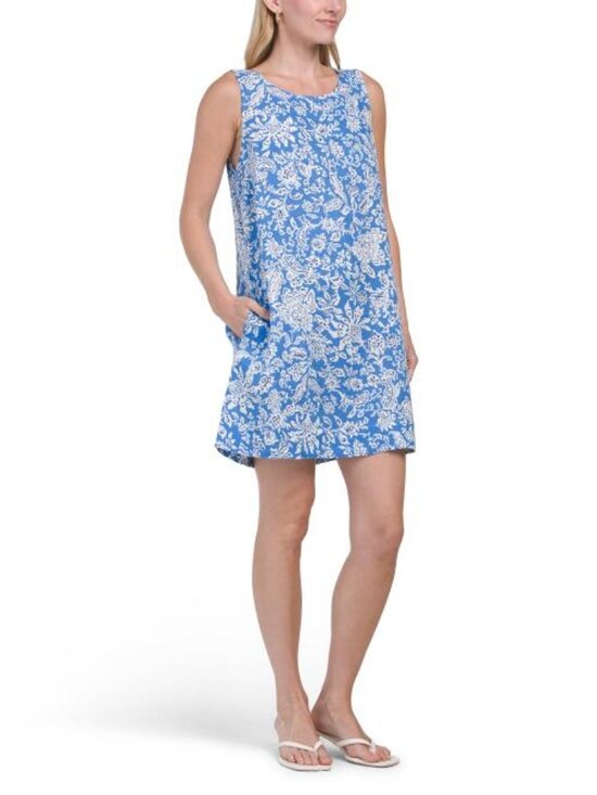 Rachel Zoe Dresses & Skirts - RACHEL ZOE Linen Trapeze Mini Dress